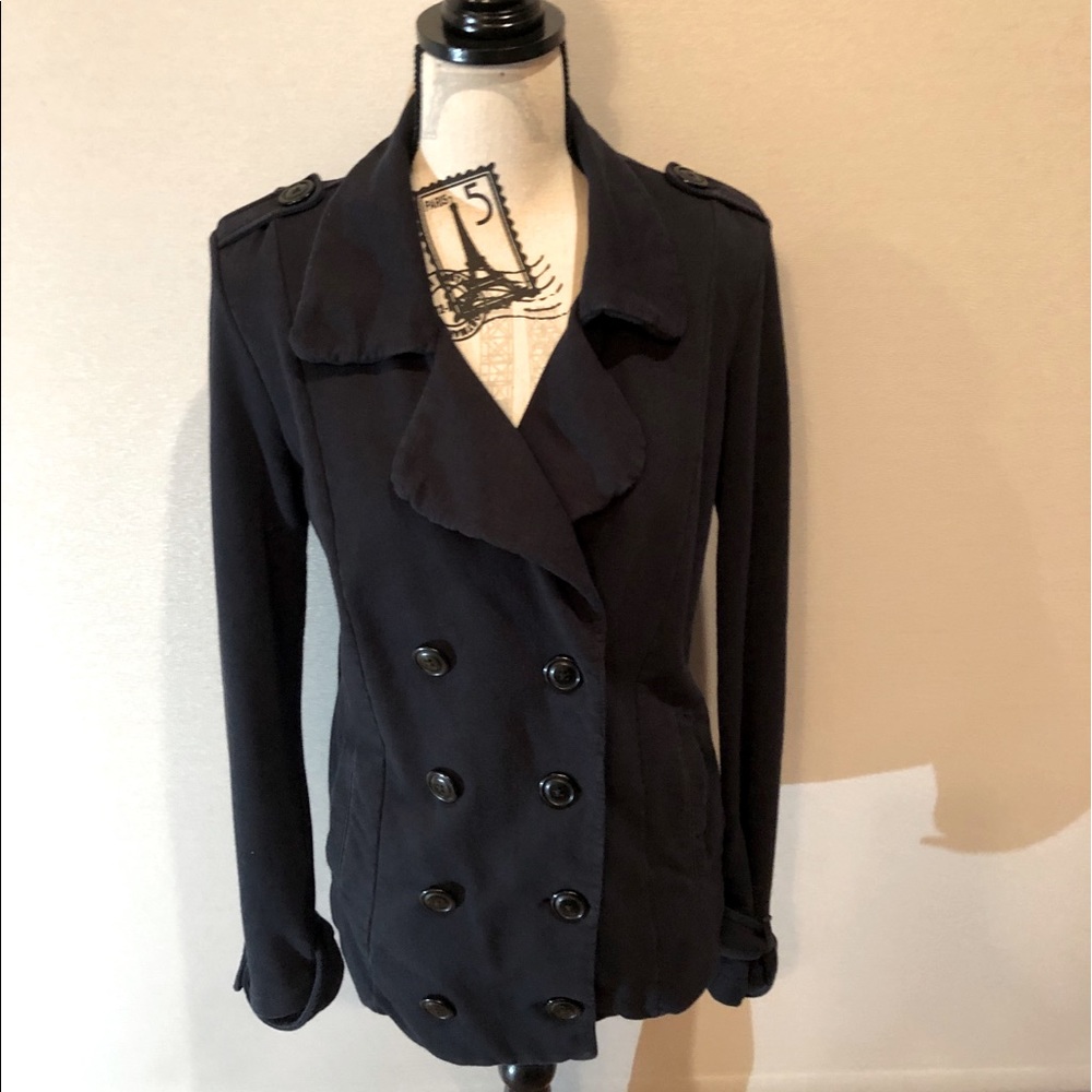 Lucky Sweatshirt pea coat.